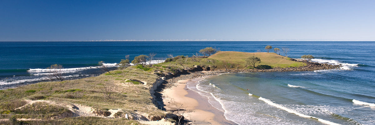Angourie Headland and beach on the New South Wales coast, Australia