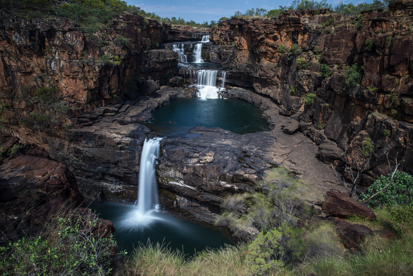 2406-Waterfall-The-Kimberley — detail close-up