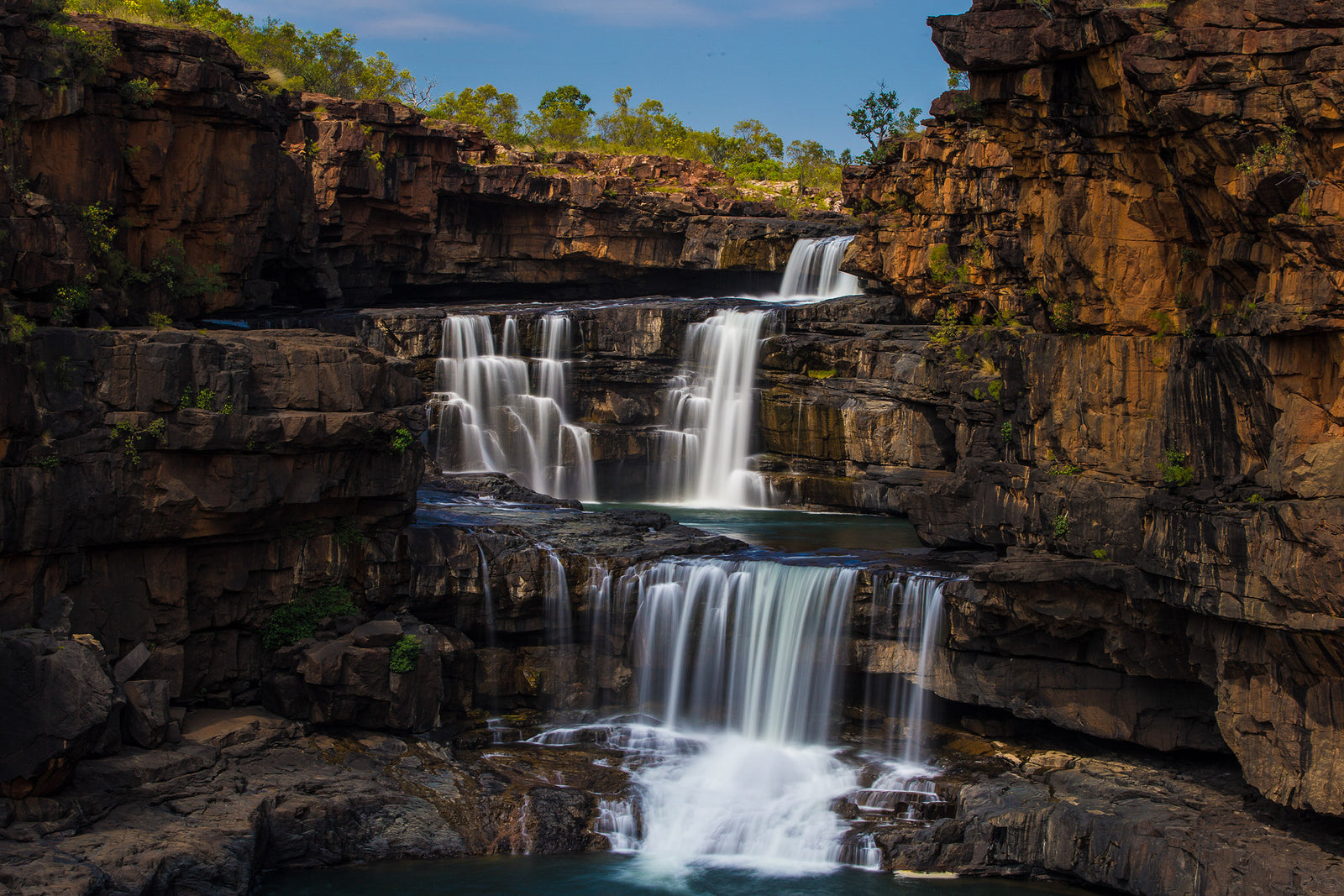 2408-Waterfall-The-Kimberley — detail close-up