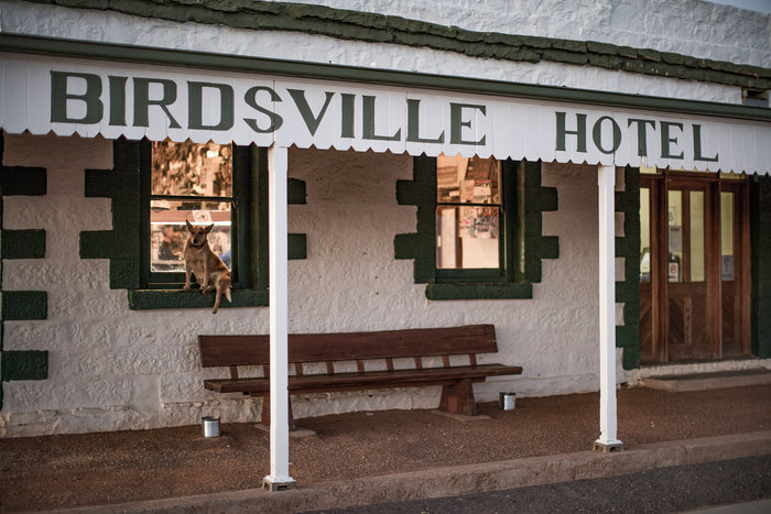 Birdsville Queensland Australia, historic outback hotel exterior, documentary photography – Sean Scott Photography