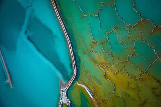 Australia coastline, flowing abstract patterns of water and sand textures, aerial photography – Sean Scott Photography