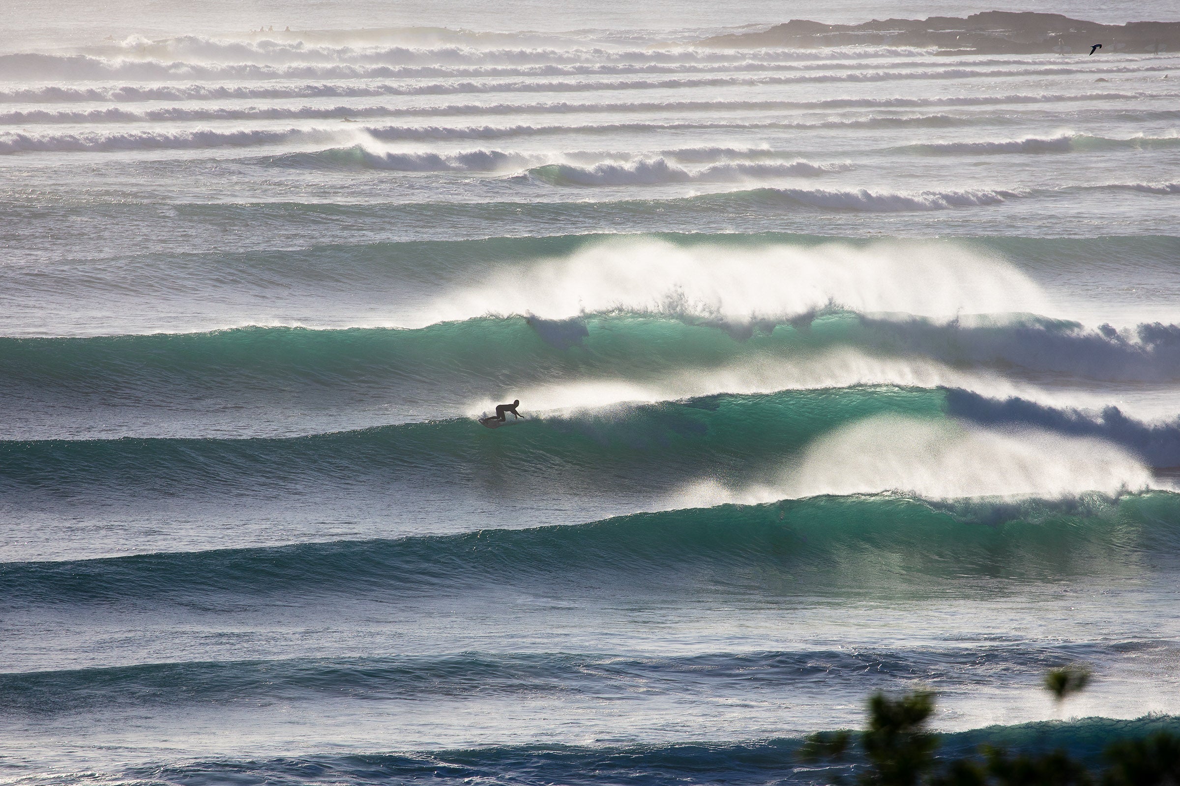 Coolangatta Gold Coast Australia, clean waves rolling toward the shoreline, landscape photography – Sean Scott Photography