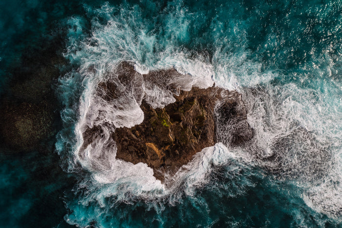 Western Australia coast, powerful ocean seascape with crashing waves, aerial photography – Sean Scott Photography