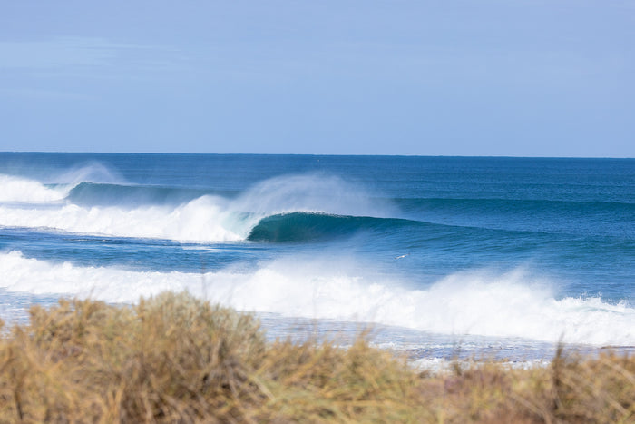 Kalbarri Western Australia, ocean waves breaking along sandy coastline, landscape photography – Sean Scott Photography